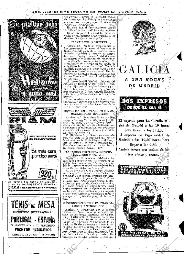 ABC MADRID 13-06-1958 página 58