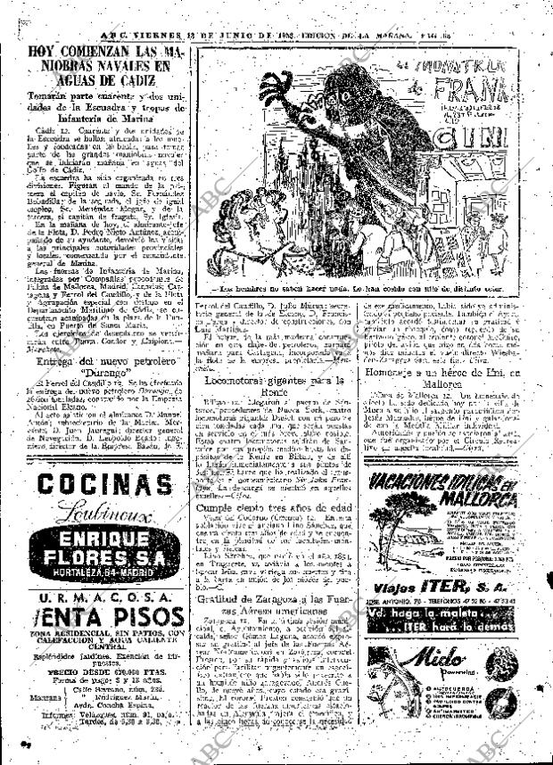 ABC MADRID 13-06-1958 página 62