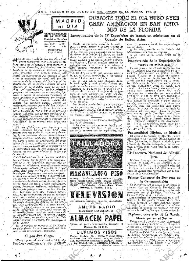 ABC MADRID 14-06-1958 página 43