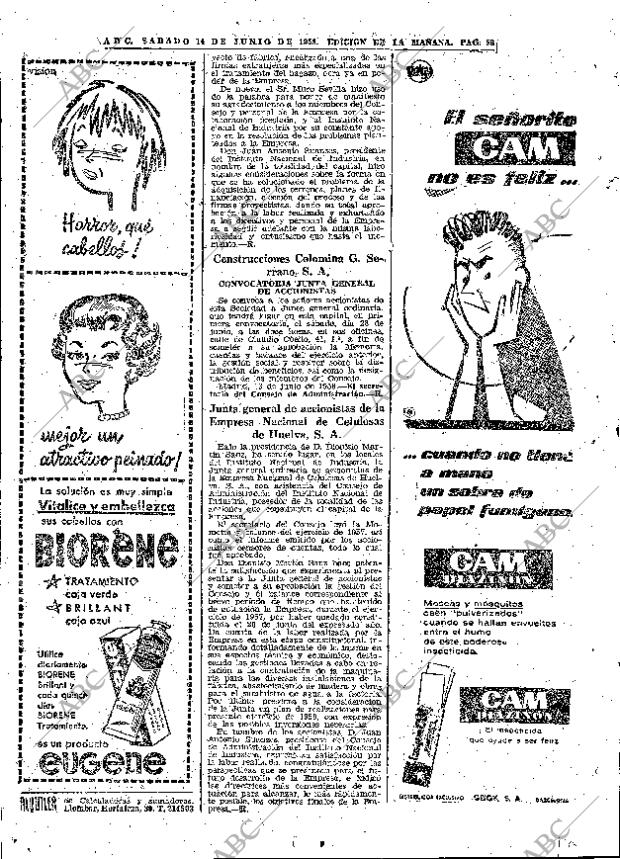 ABC MADRID 14-06-1958 página 48