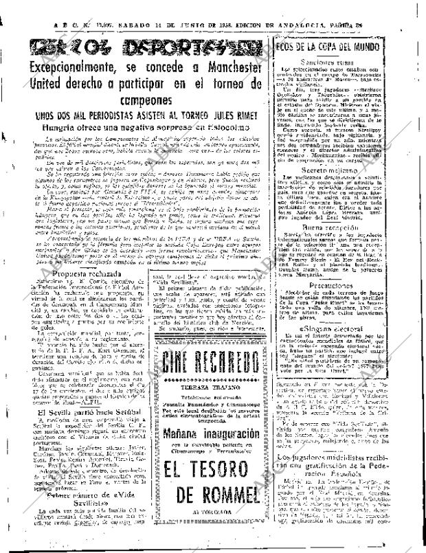 ABC SEVILLA 14-06-1958 página 35