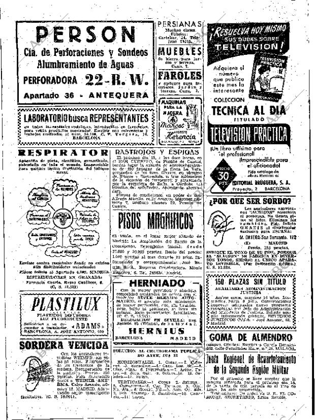 ABC SEVILLA 14-06-1958 página 42