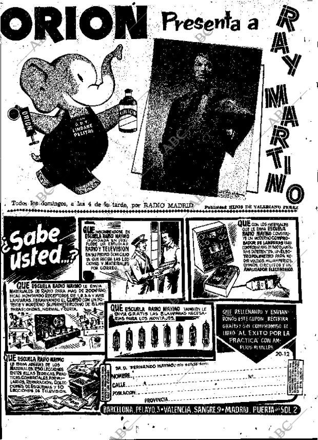 ABC MADRID 15-06-1958 página 42