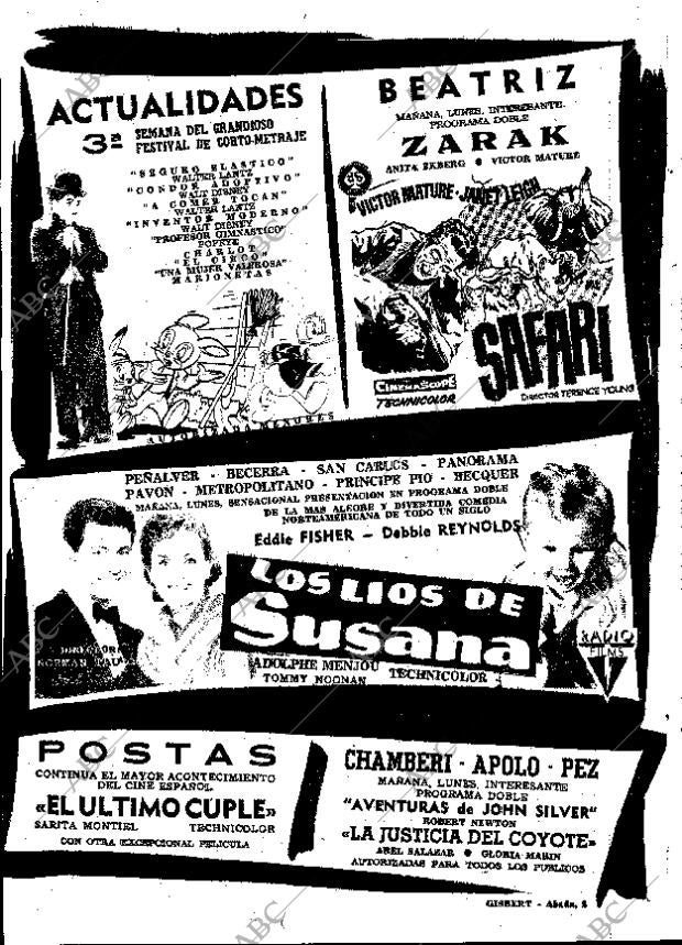 ABC MADRID 15-06-1958 página 62