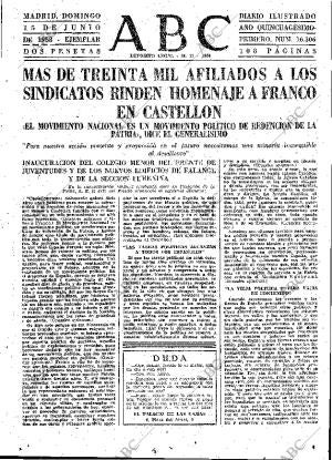 ABC MADRID 15-06-1958 página 63