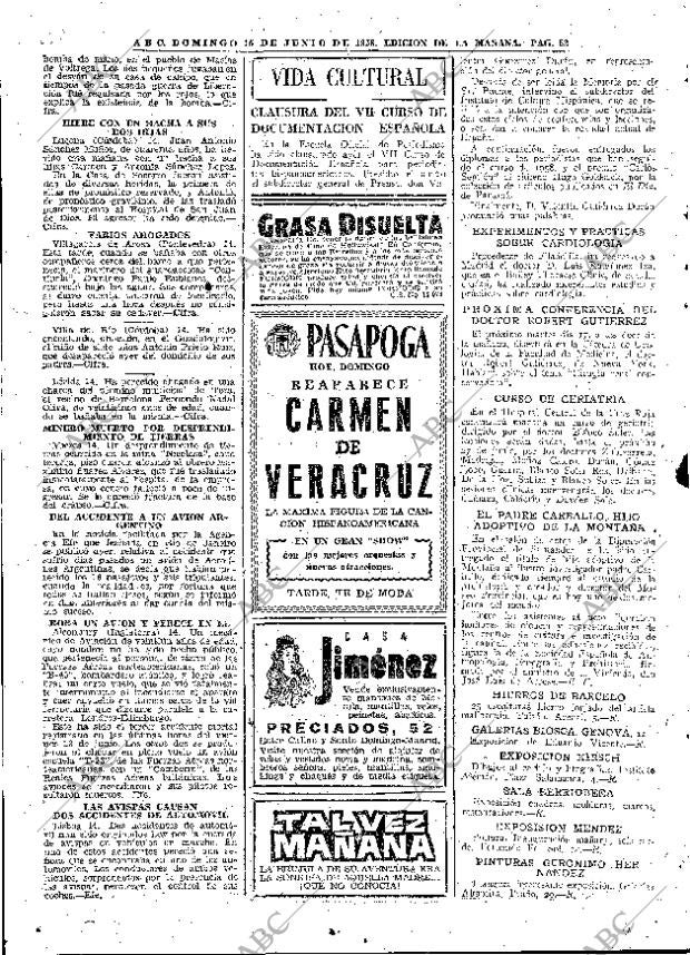 ABC MADRID 15-06-1958 página 82