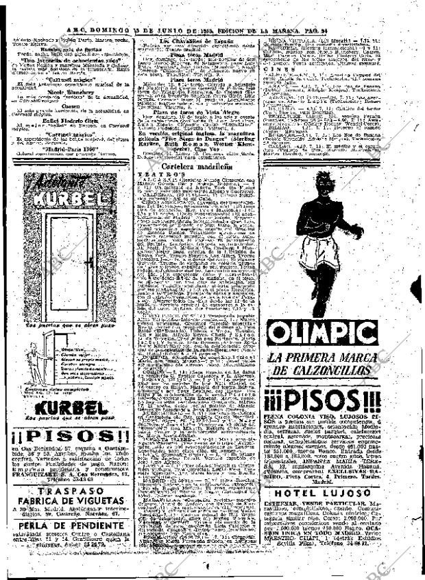 ABC MADRID 15-06-1958 página 94