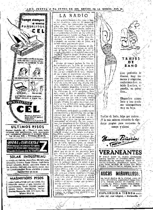 ABC MADRID 19-06-1958 página 46