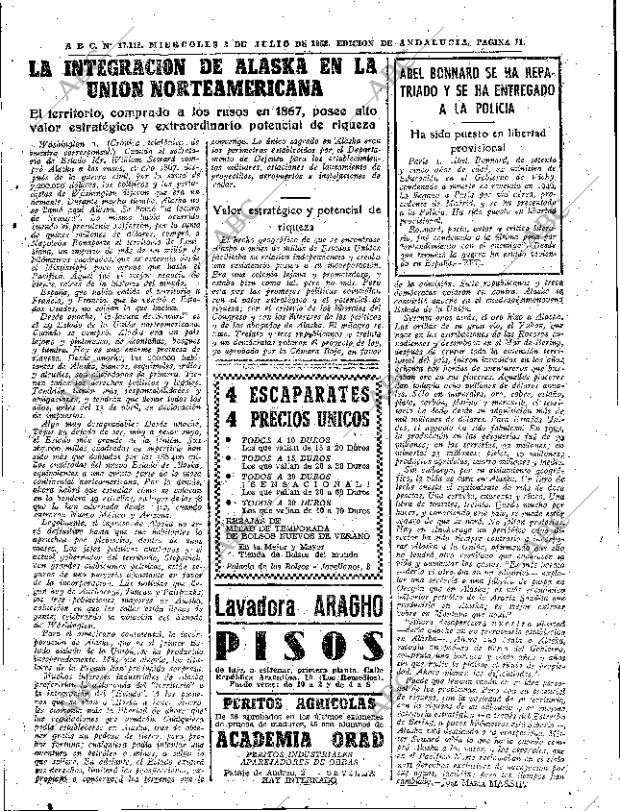 ABC SEVILLA 02-07-1958 página 11