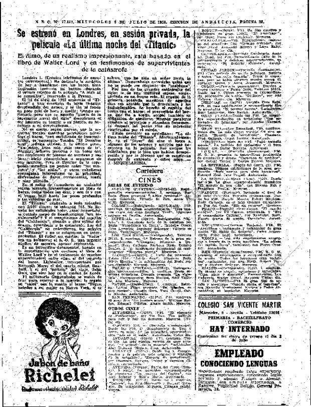 ABC SEVILLA 02-07-1958 página 23