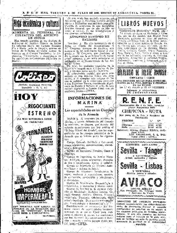ABC SEVILLA 04-07-1958 página 26