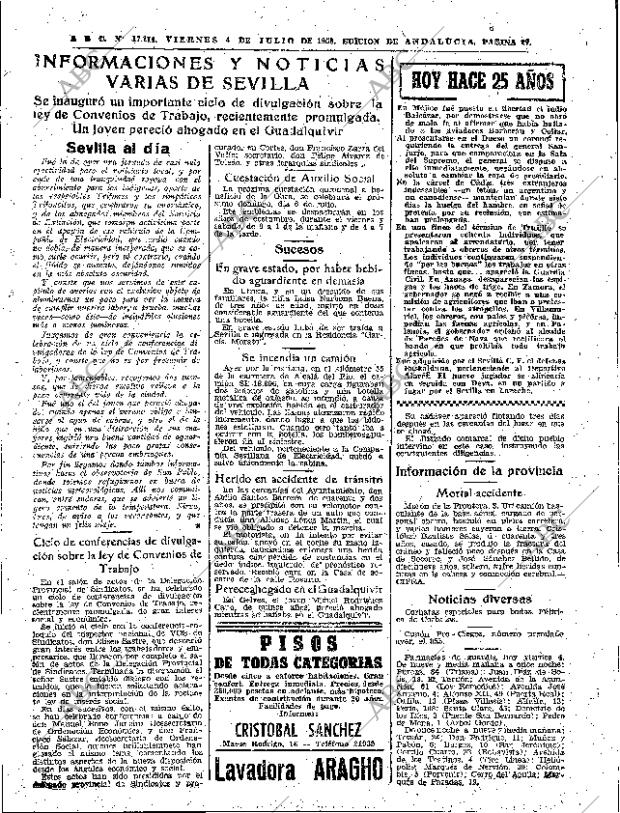 ABC SEVILLA 04-07-1958 página 27