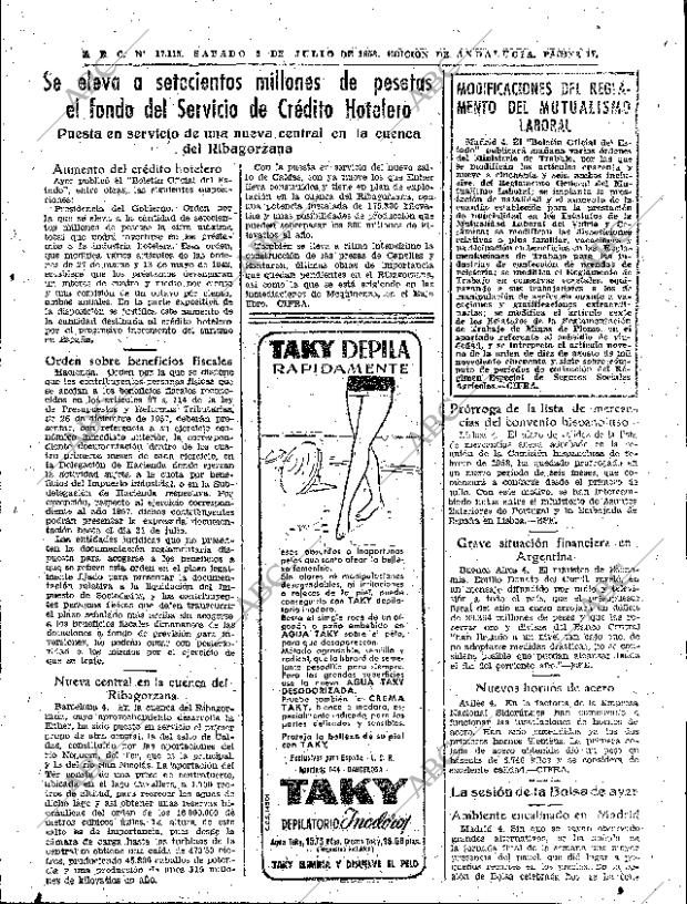 ABC SEVILLA 05-07-1958 página 17