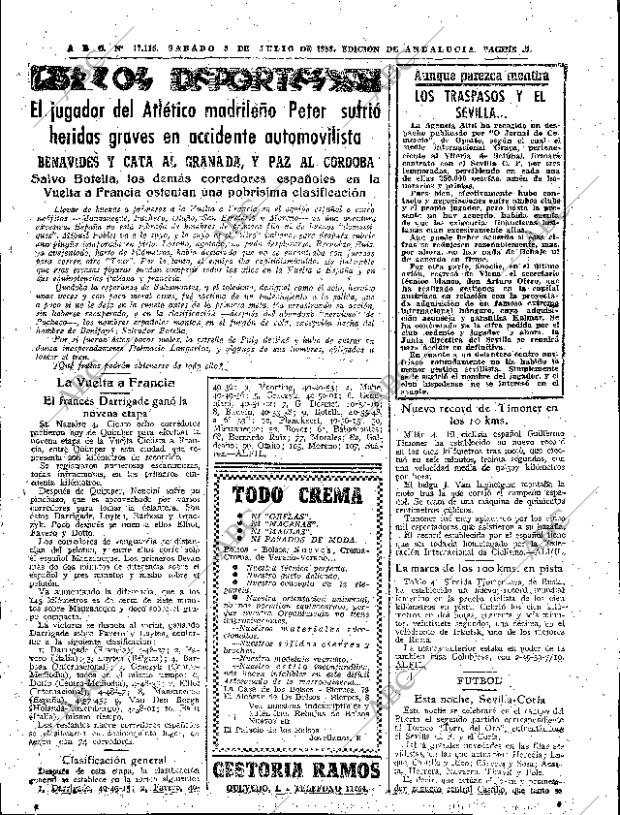 ABC SEVILLA 05-07-1958 página 21