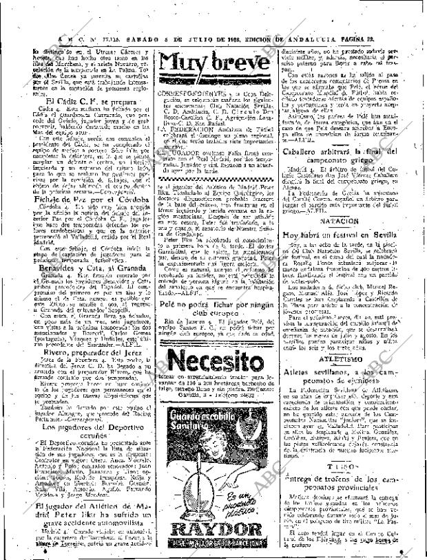 ABC SEVILLA 05-07-1958 página 22