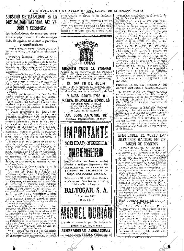 ABC MADRID 06-07-1958 página 83