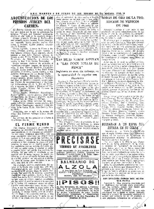 ABC MADRID 08-07-1958 página 18