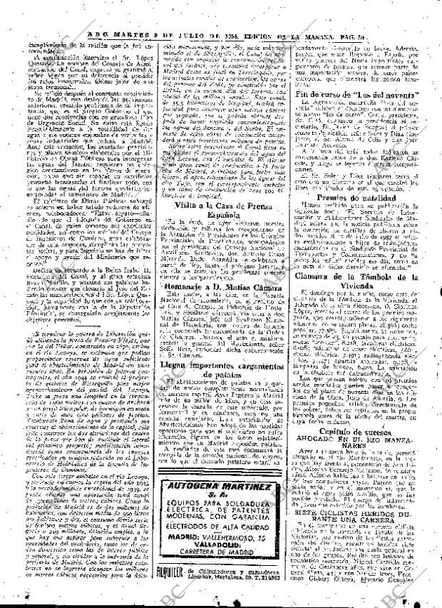 ABC MADRID 08-07-1958 página 30