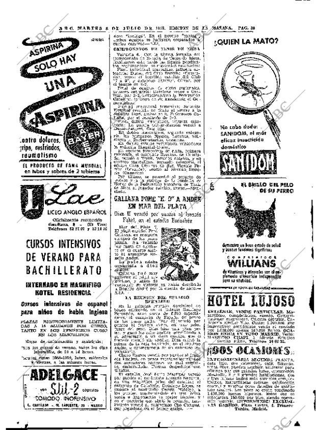 ABC MADRID 08-07-1958 página 38