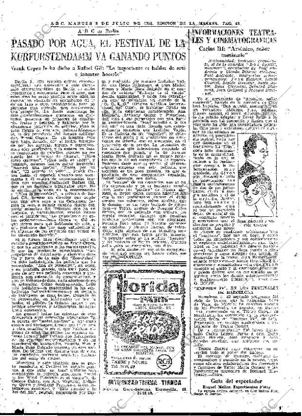 ABC MADRID 08-07-1958 página 43