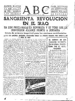 ABC MADRID 15-07-1958 página 23