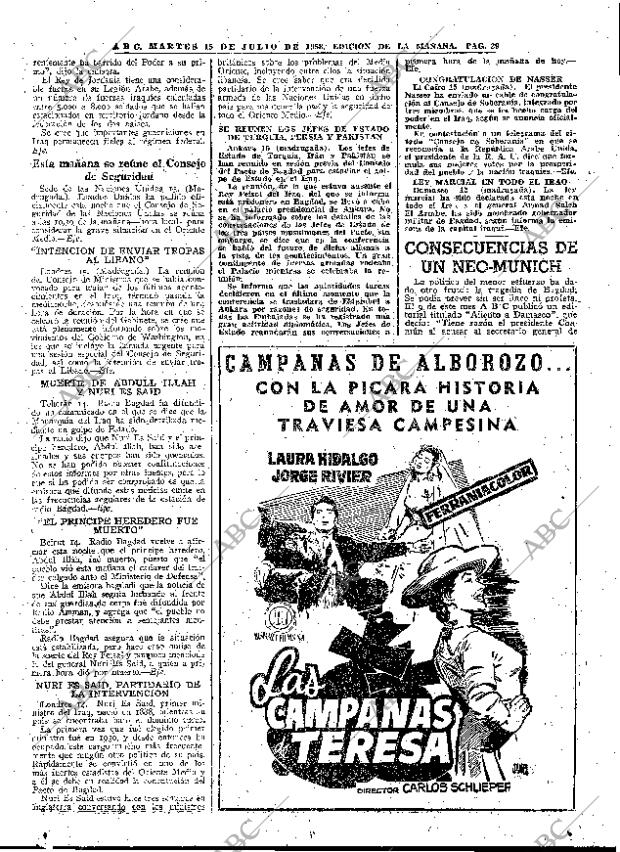 ABC MADRID 15-07-1958 página 29