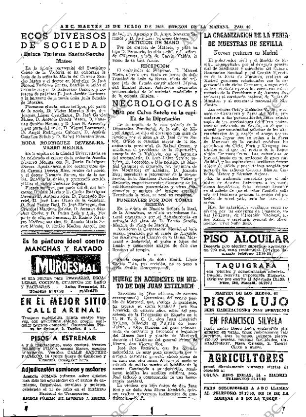 ABC MADRID 15-07-1958 página 40