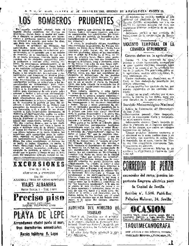 ABC SEVILLA 17-07-1958 página 15