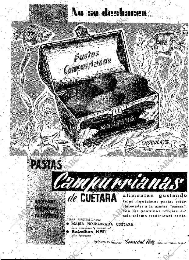 ABC MADRID 22-07-1958 página 14