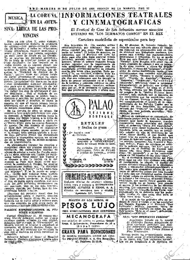 ABC MADRID 22-07-1958 página 51