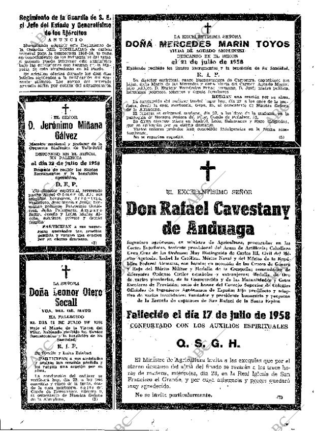 ABC MADRID 22-07-1958 página 62