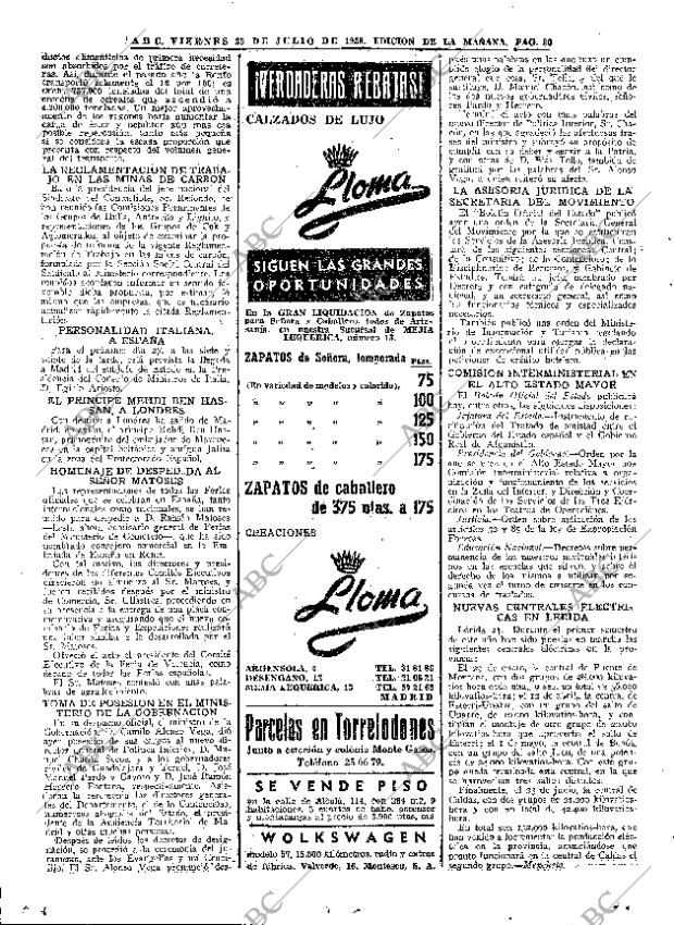 ABC MADRID 25-07-1958 página 30