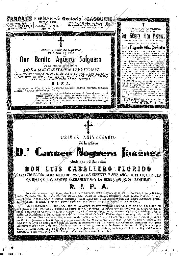 ABC SEVILLA 29-07-1958 página 30