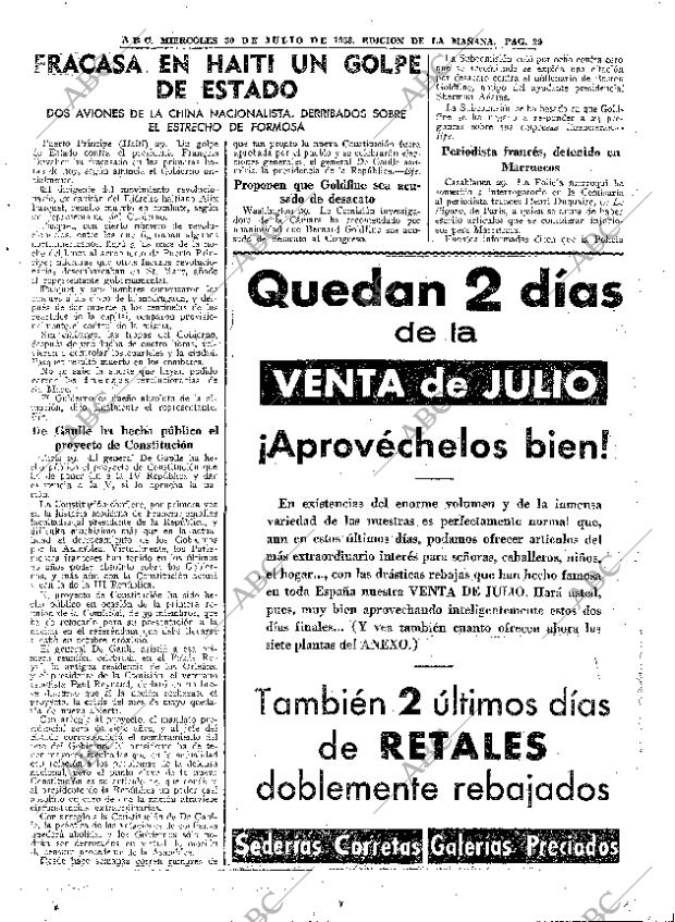 ABC MADRID 30-07-1958 página 29