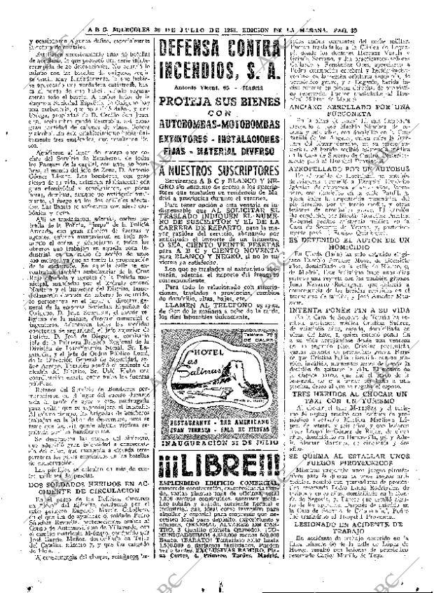 ABC MADRID 30-07-1958 página 39