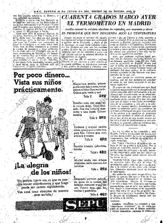 ABC MADRID 31-07-1958 página 15