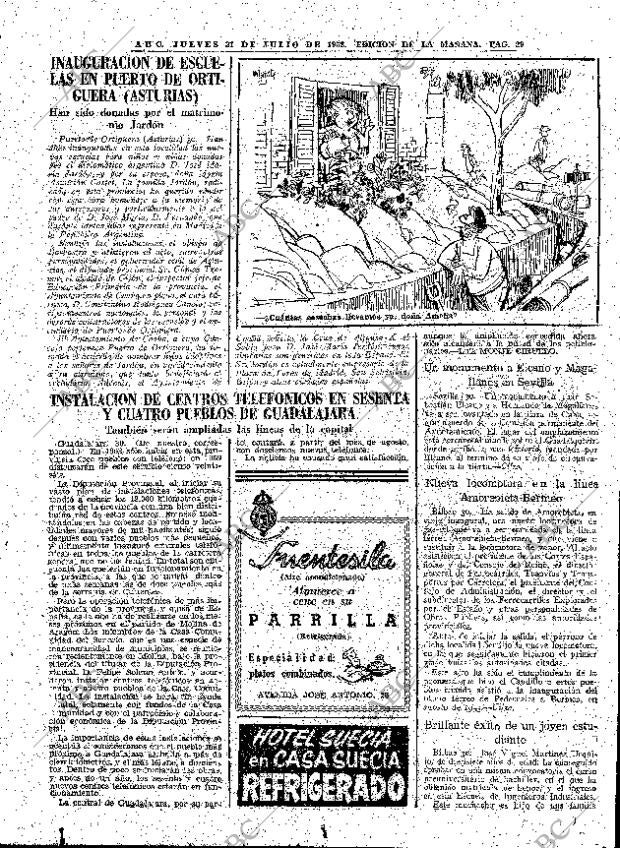 ABC MADRID 31-07-1958 página 25