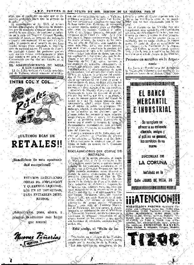 ABC MADRID 31-07-1958 página 28