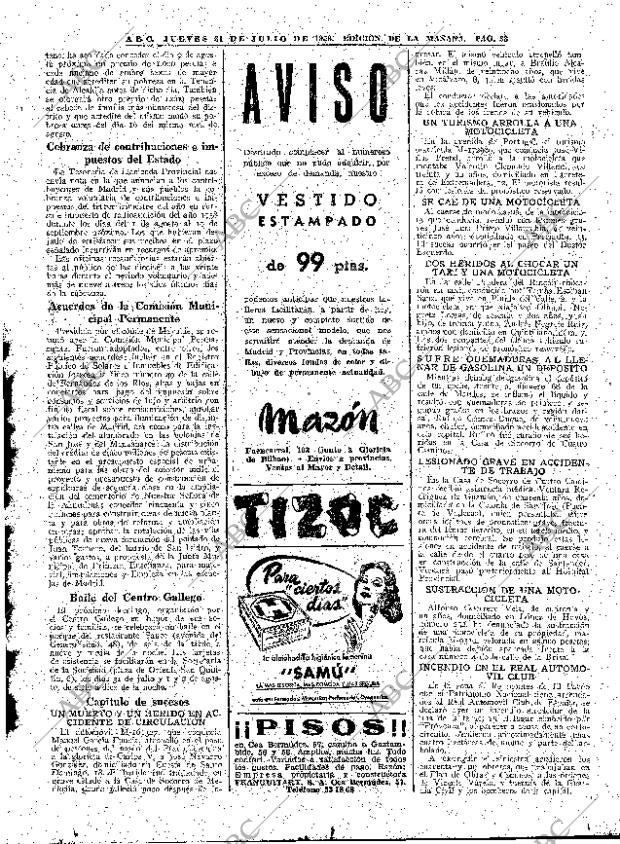 ABC MADRID 31-07-1958 página 29