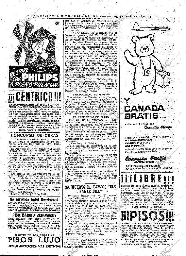 ABC MADRID 31-07-1958 página 34