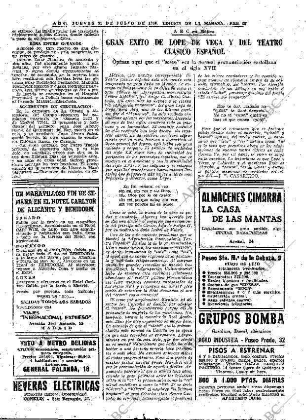 ABC MADRID 31-07-1958 página 36