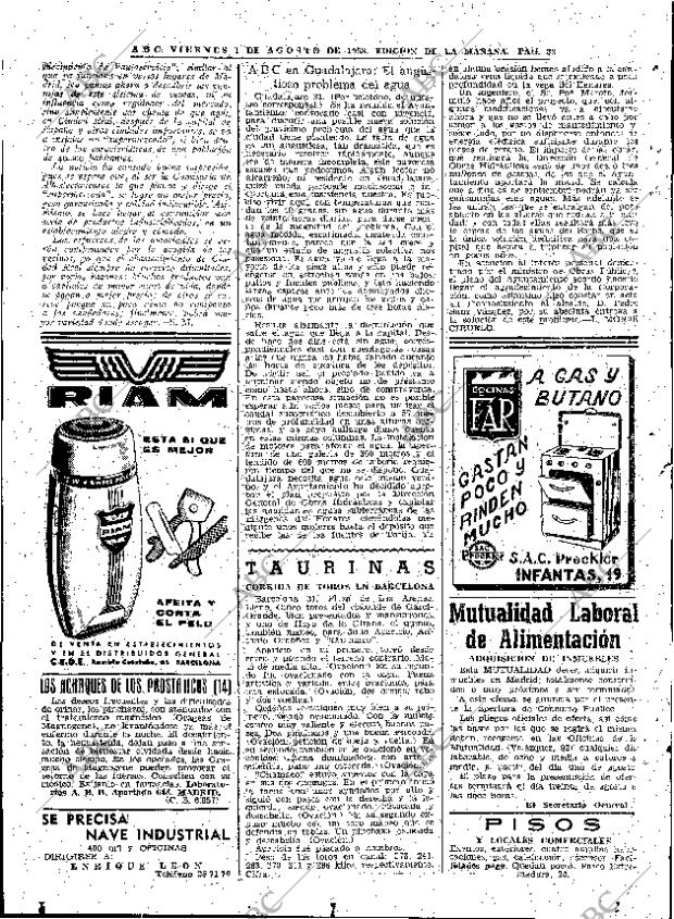 ABC MADRID 01-08-1958 página 28