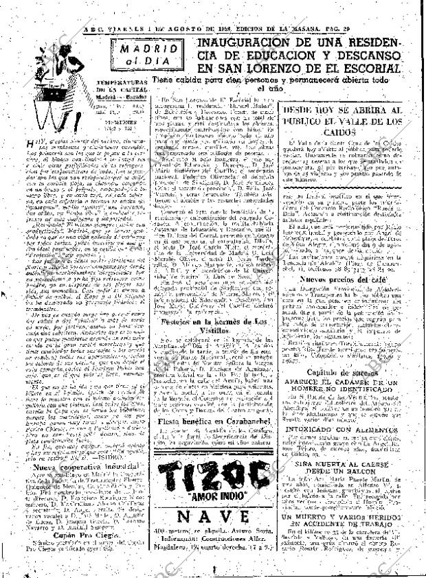 ABC MADRID 01-08-1958 página 29