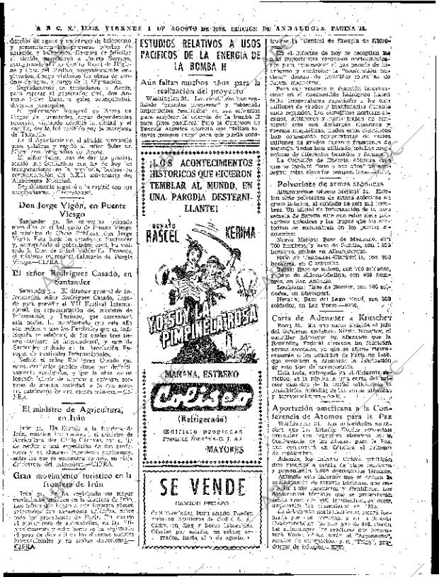 ABC SEVILLA 01-08-1958 página 14