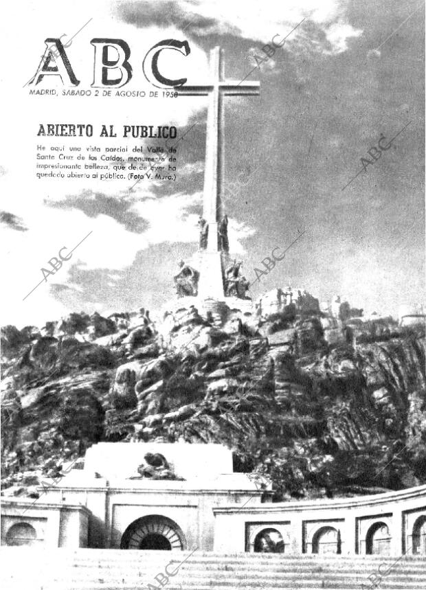 ABC MADRID 02-08-1958 página 1