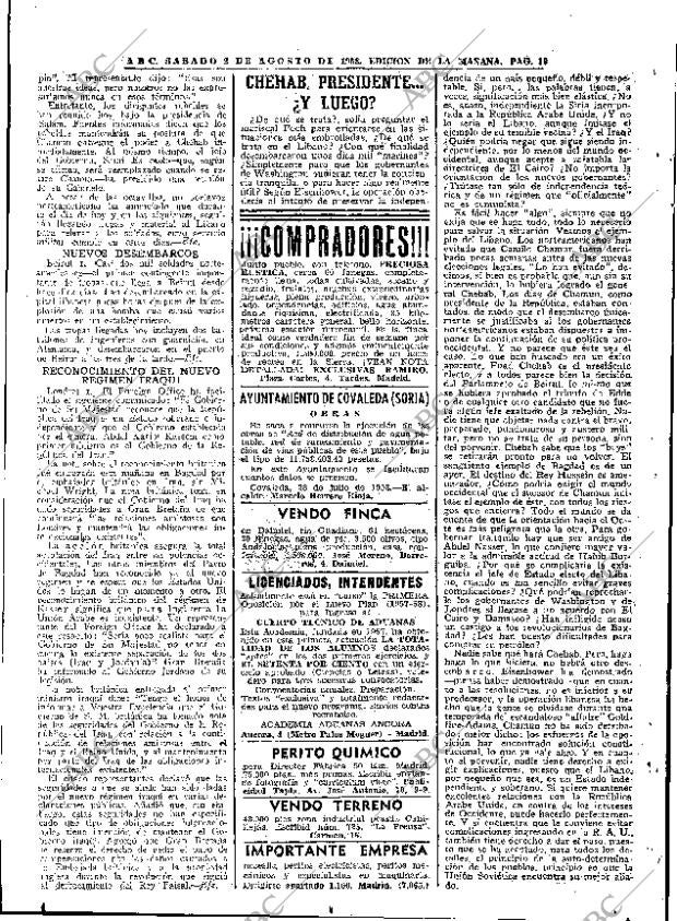 ABC MADRID 02-08-1958 página 18