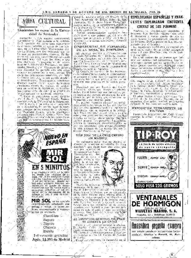 ABC MADRID 02-08-1958 página 26