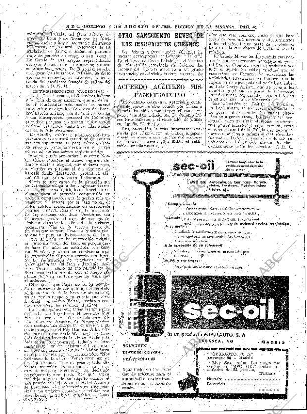 ABC MADRID 03-08-1958 página 43