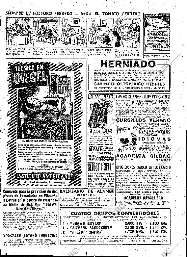 ABC MADRID 03-08-1958 página 70