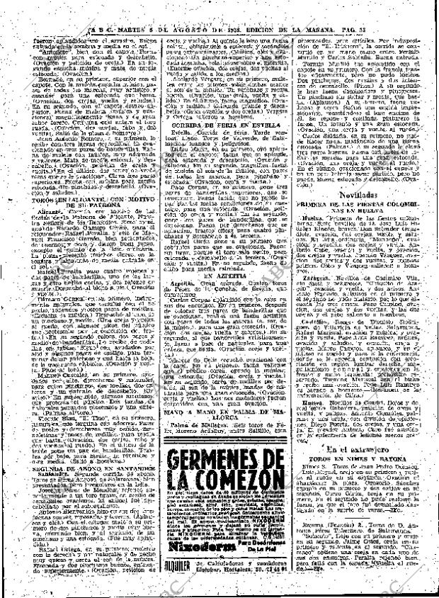 ABC MADRID 05-08-1958 página 33
